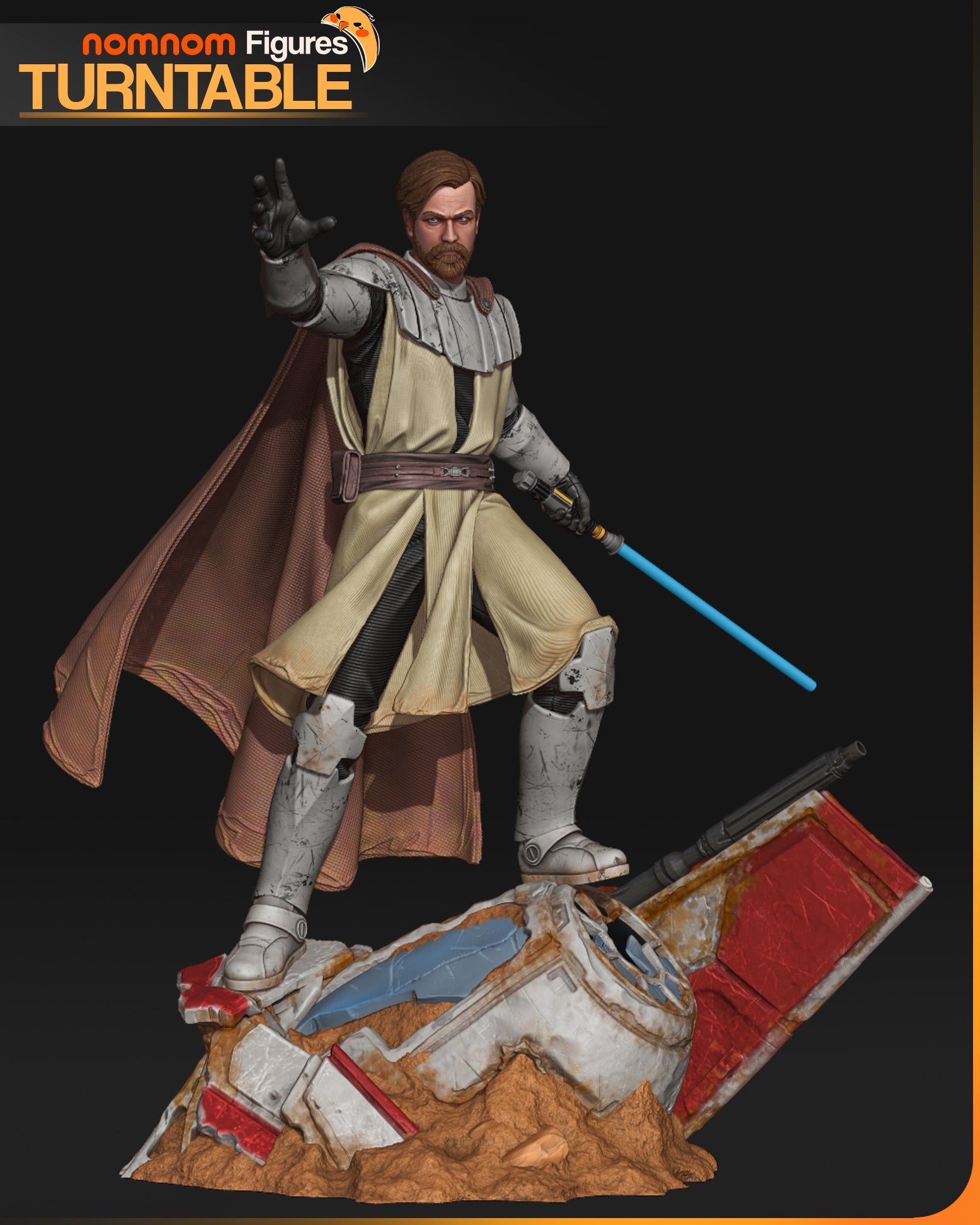 Valor Blade Guardian | 1/10 & Bust Unpainted Resin Kit Model