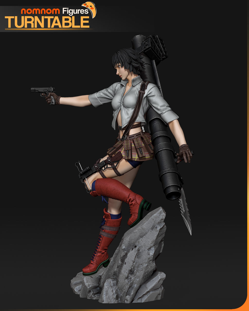 Urban Battle Pinup | 1/10 Unpainted Resin Kit