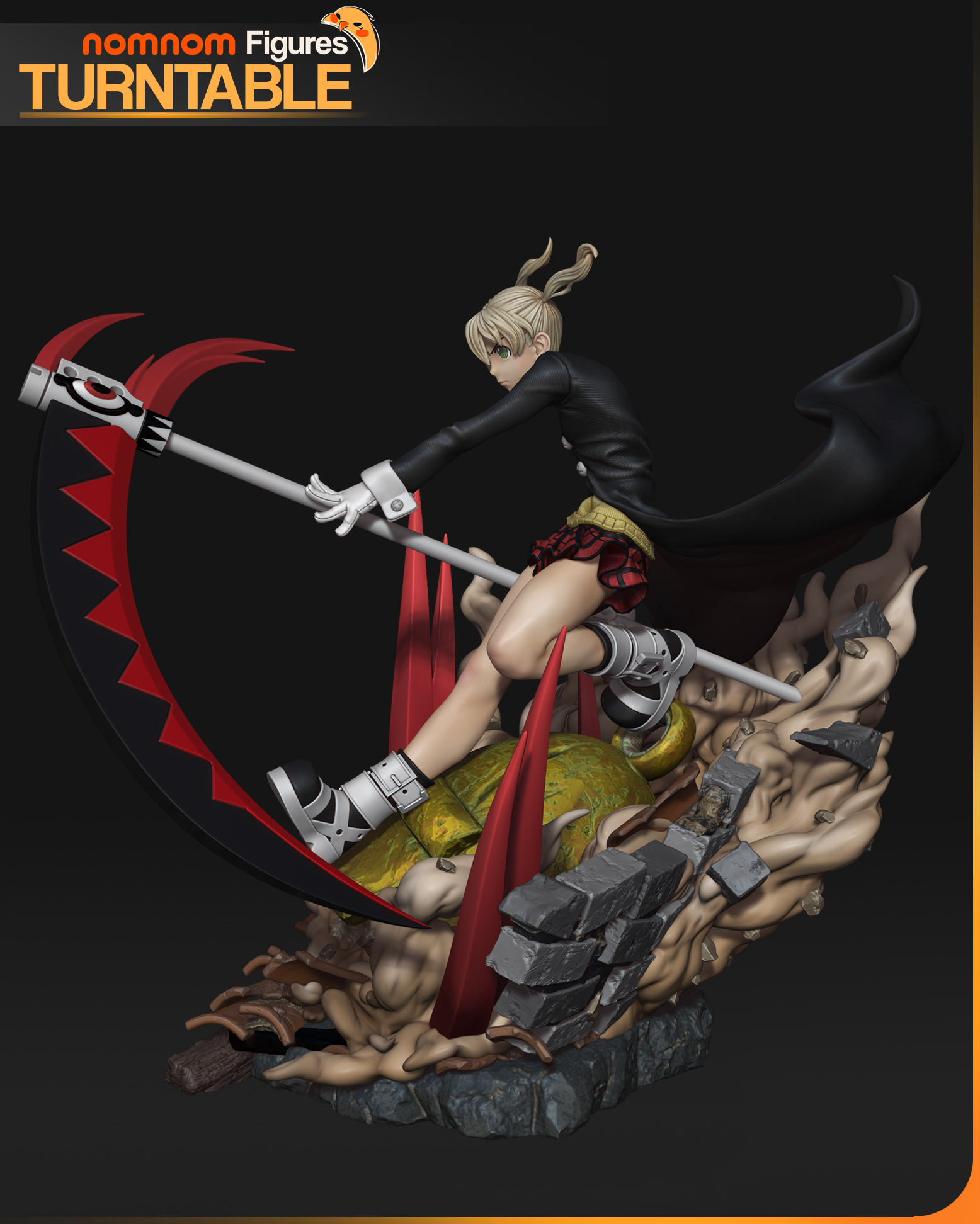 Chaos Scythe Battle Maiden | 1/10 Unpainted Resin Kit