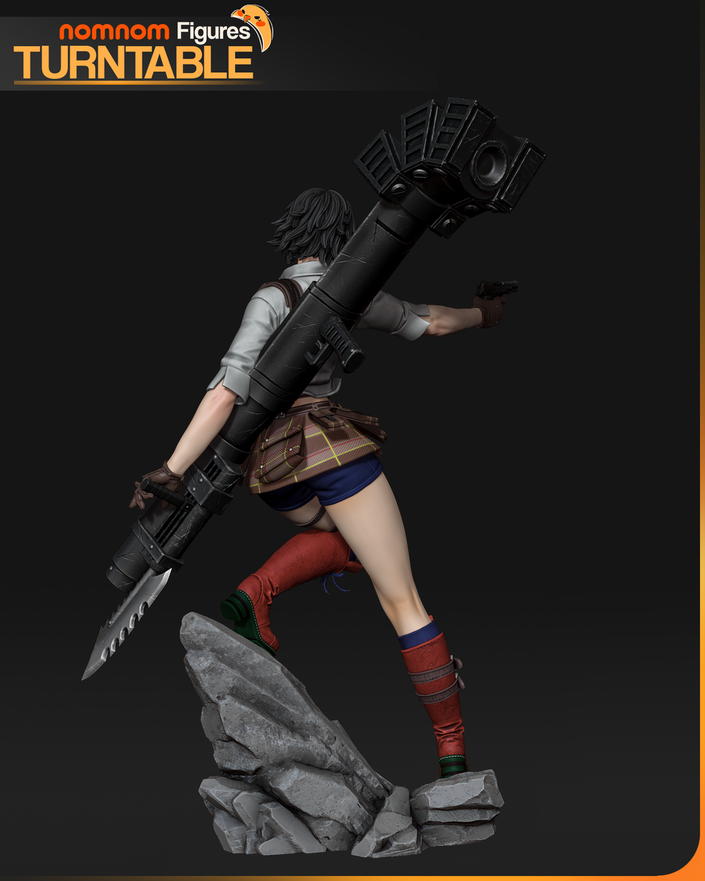 Urban Battle Pinup | 1/10 Unpainted Resin Kit