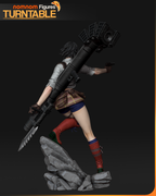 Urban Battle Pinup | 1/10 Unpainted Resin Kit