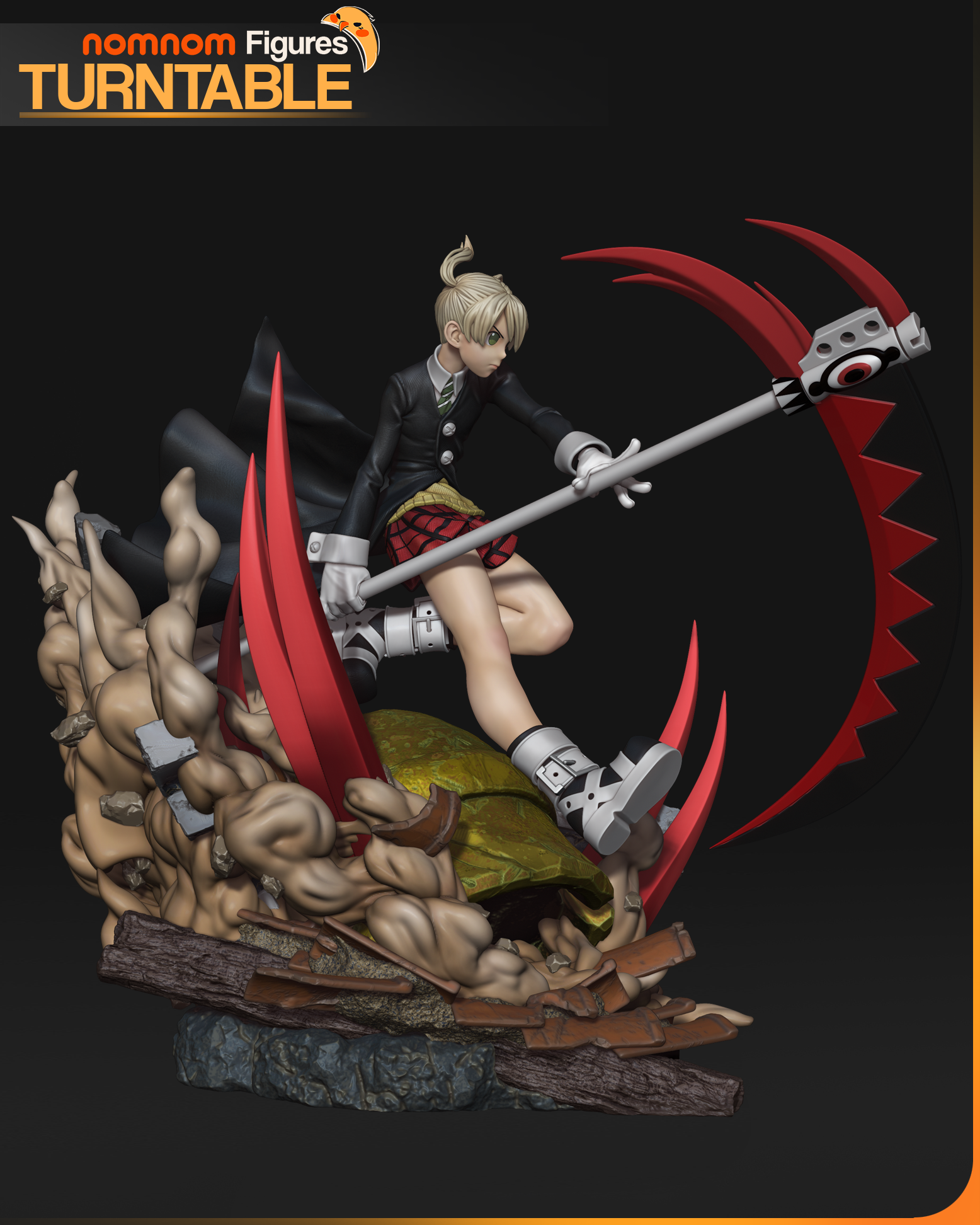 Chaos Scythe Battle Maiden | 1/10 Unpainted Resin Kit