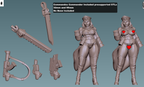 Veilguard Legion Commander | 32mm Unpainted Resin Kit Model
