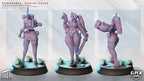 Shadow Legion Veteran Squad | 32mm Unpainted Resin Kit Model