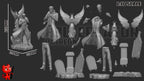Fallen Winged Wanderer | 1/10 Unpainted Resin Kit