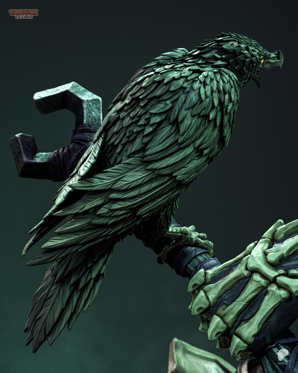 Ebon Raven Harvester | 1/6 Unpainted Resin Kit Model