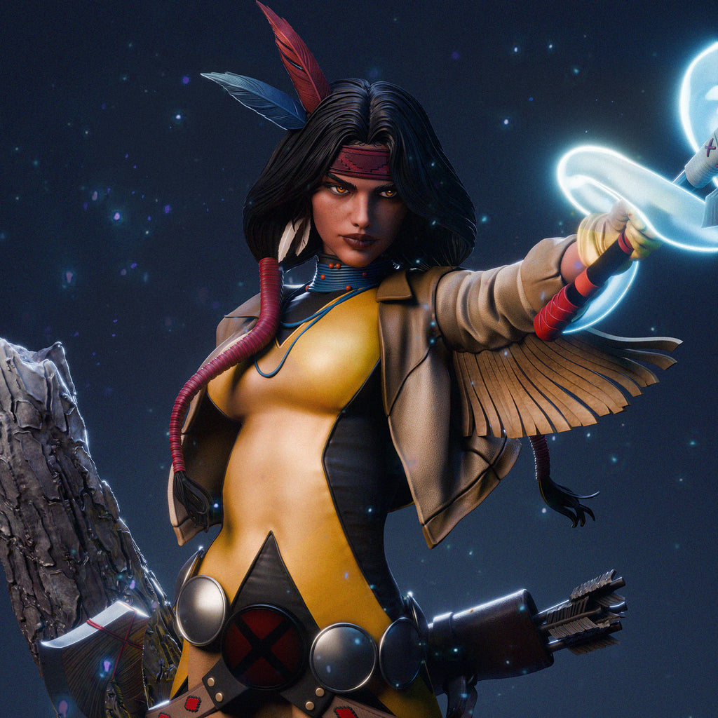 Spirit Falcon Huntress | 1/6 Unpainted Resin Kit Model