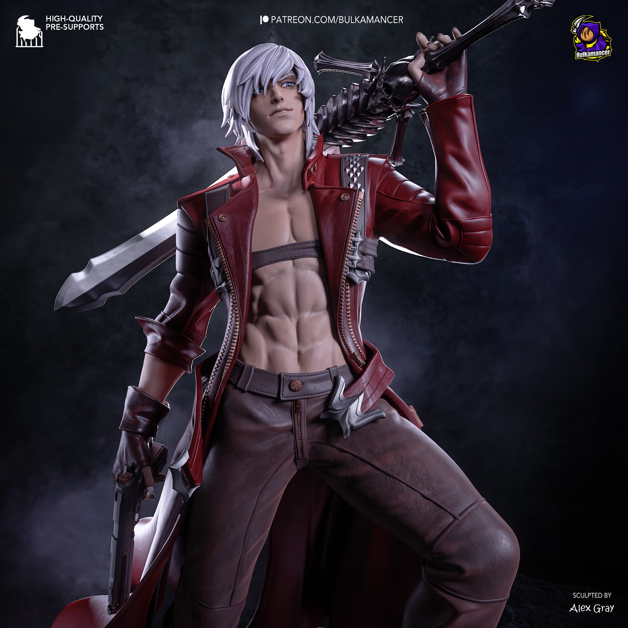 Silverstorm Demon Slayer | 1/8 Unpainted Resin Kit Model