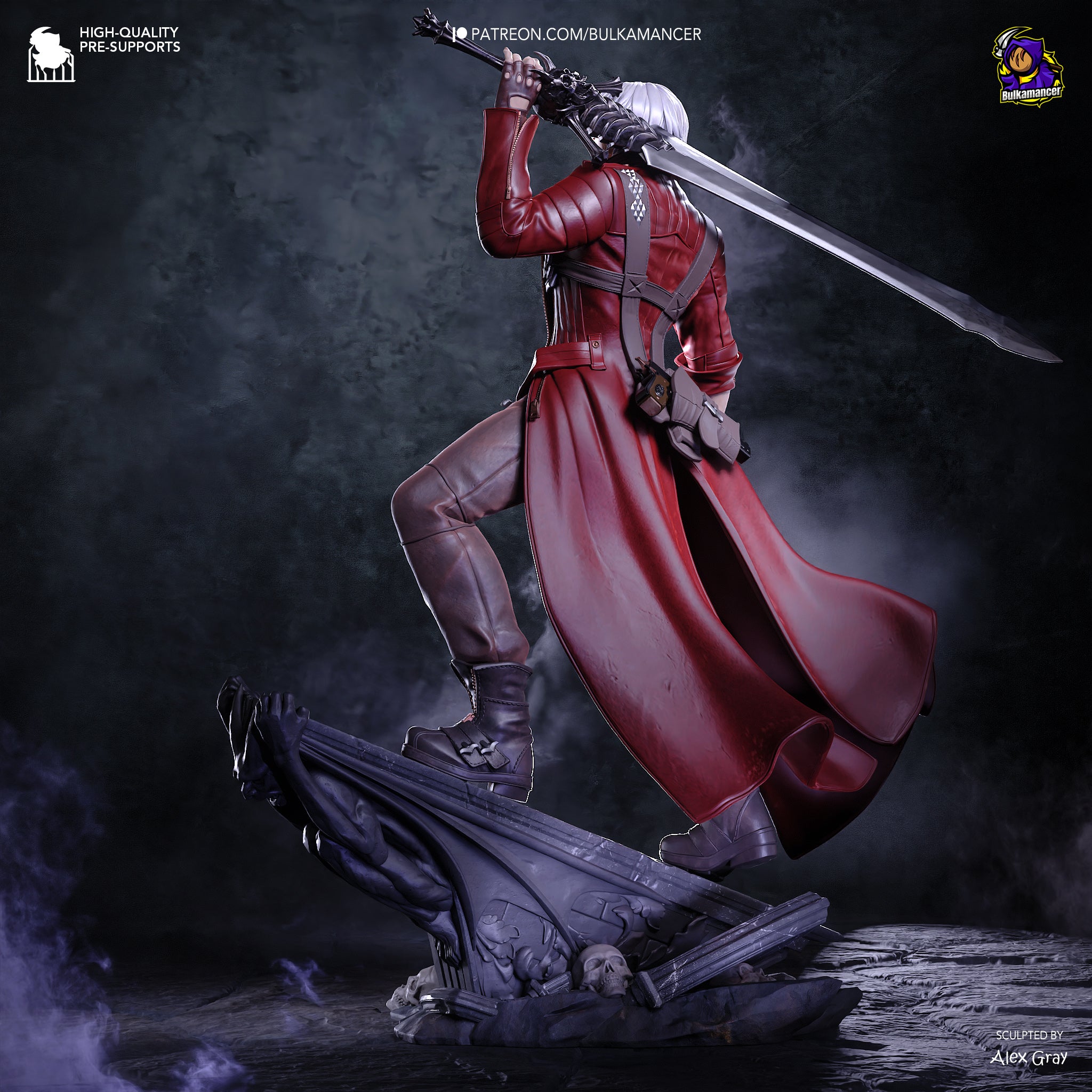 Silverstorm Demon Slayer | 1/8 Unpainted Resin Kit Model