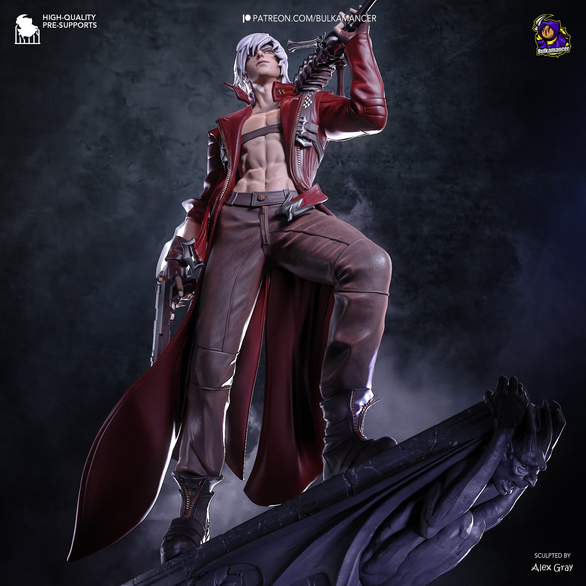 Silverstorm Demon Slayer | 1/8 Unpainted Resin Kit Model