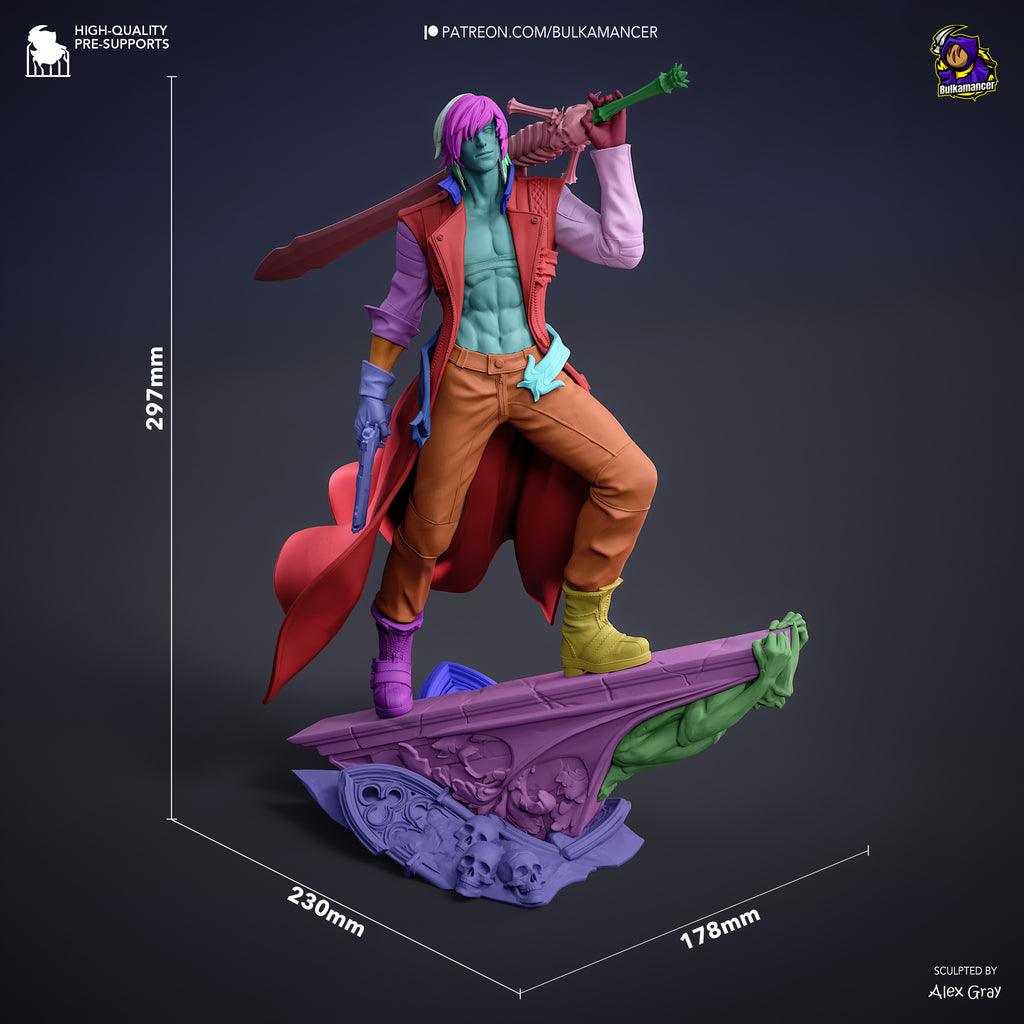 Silverstorm Demon Slayer | 1/8 Unpainted Resin Kit Model