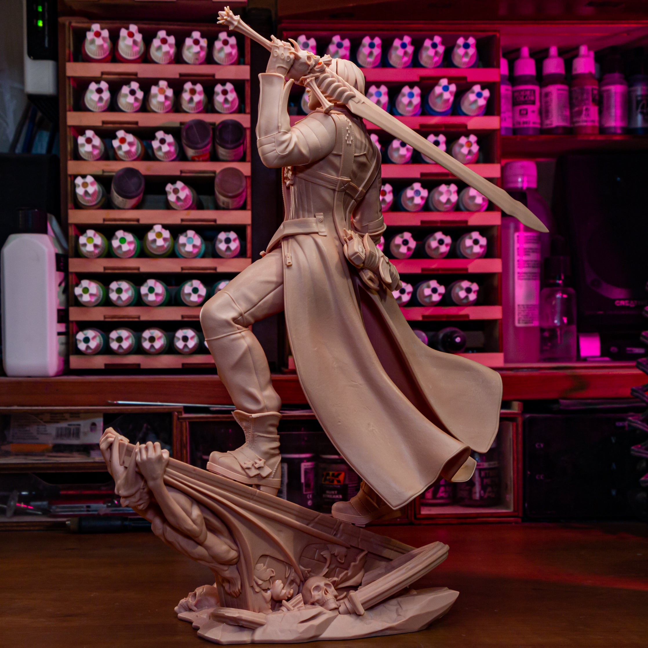 Silverstorm Demon Slayer | 1/8 Unpainted Resin Kit Model
