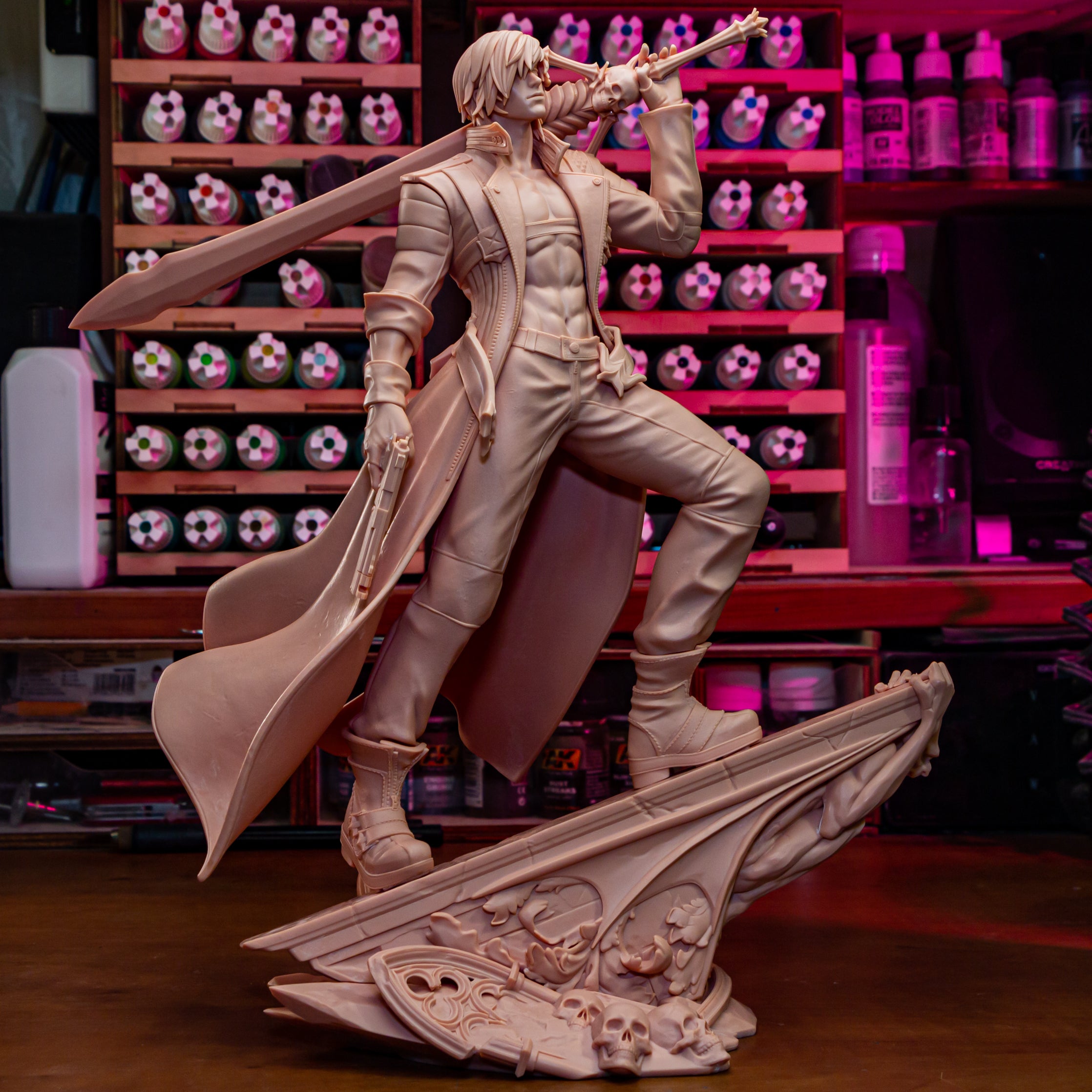 Silverstorm Demon Slayer | 1/8 Unpainted Resin Kit Model