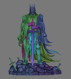 Shadowed Crown Sovereign | 1/6 Unpainted Resin Kit Model
