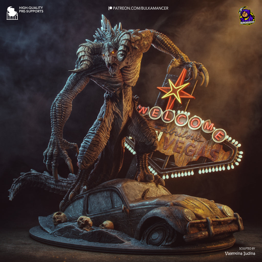 Wasteland Behemoth Ravager | 1/8 Unpainted Resin Kit Model
