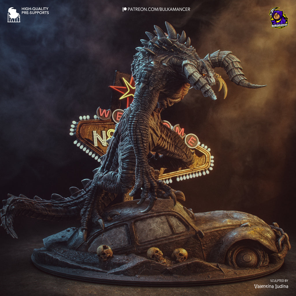 Wasteland Behemoth Ravager | 1/8 Unpainted Resin Kit Model