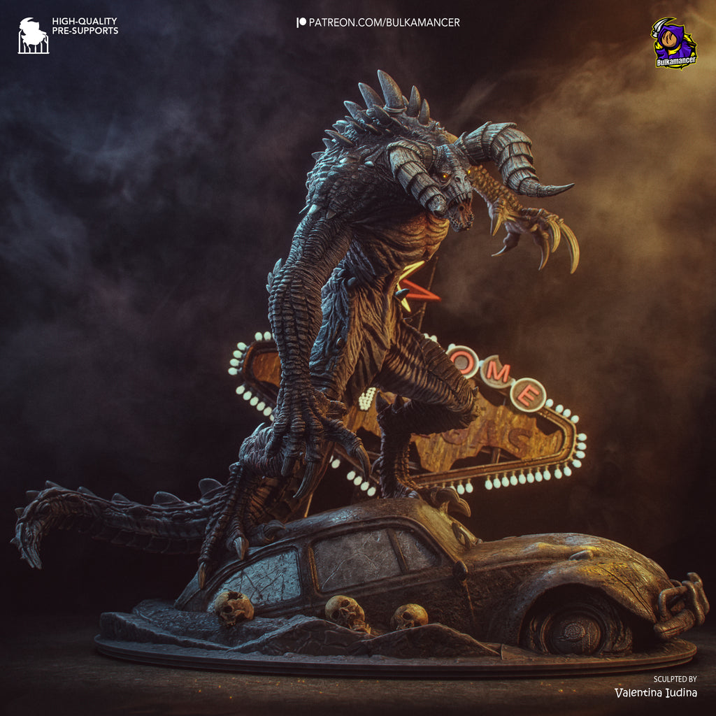 Wasteland Behemoth Ravager | 1/8 Unpainted Resin Kit Model