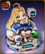 Starlit Console Maiden | Chibi Unpainted Resin Kit Model