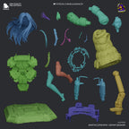 Aether Flux Operative | 1/8 Unpainted Resin Kit Model