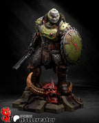 Hellforge Slayer | 1/12 Unpainted Resin Kit Model