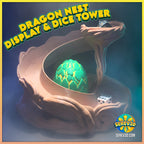 Dragon Nest Dice Tower | Dice Tower Full Color FDM Model