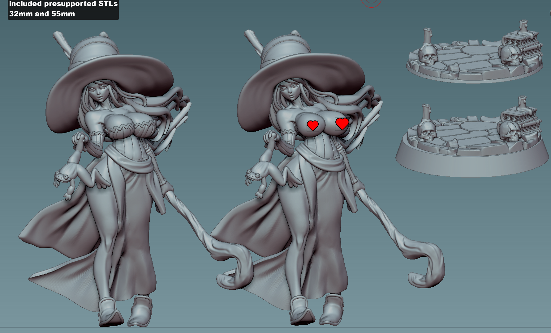 Mystic Dragon Weaver | 32mm & 55mm Unpainted Resin Kit Model