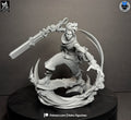 Hoverboard Energy Blade Warrior | 1/7 Unpainted Resin Kit