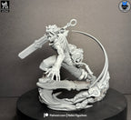 Hoverboard Energy Blade Warrior | 1/7 Unpainted Resin Kit