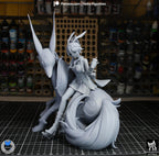 Cherry Blossom Fox Spirit | 1/7 Painted Resin Figurine Model