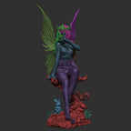 Crystal Wing Ice Fairy | 1/6 Unpainted Resin Kit Model