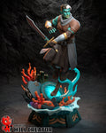 Tideblade Reef Warden | 1/10 Unpainted Resin Kit Model