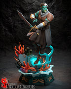 Tideblade Reef Warden | 1/10 Unpainted Resin Kit Model