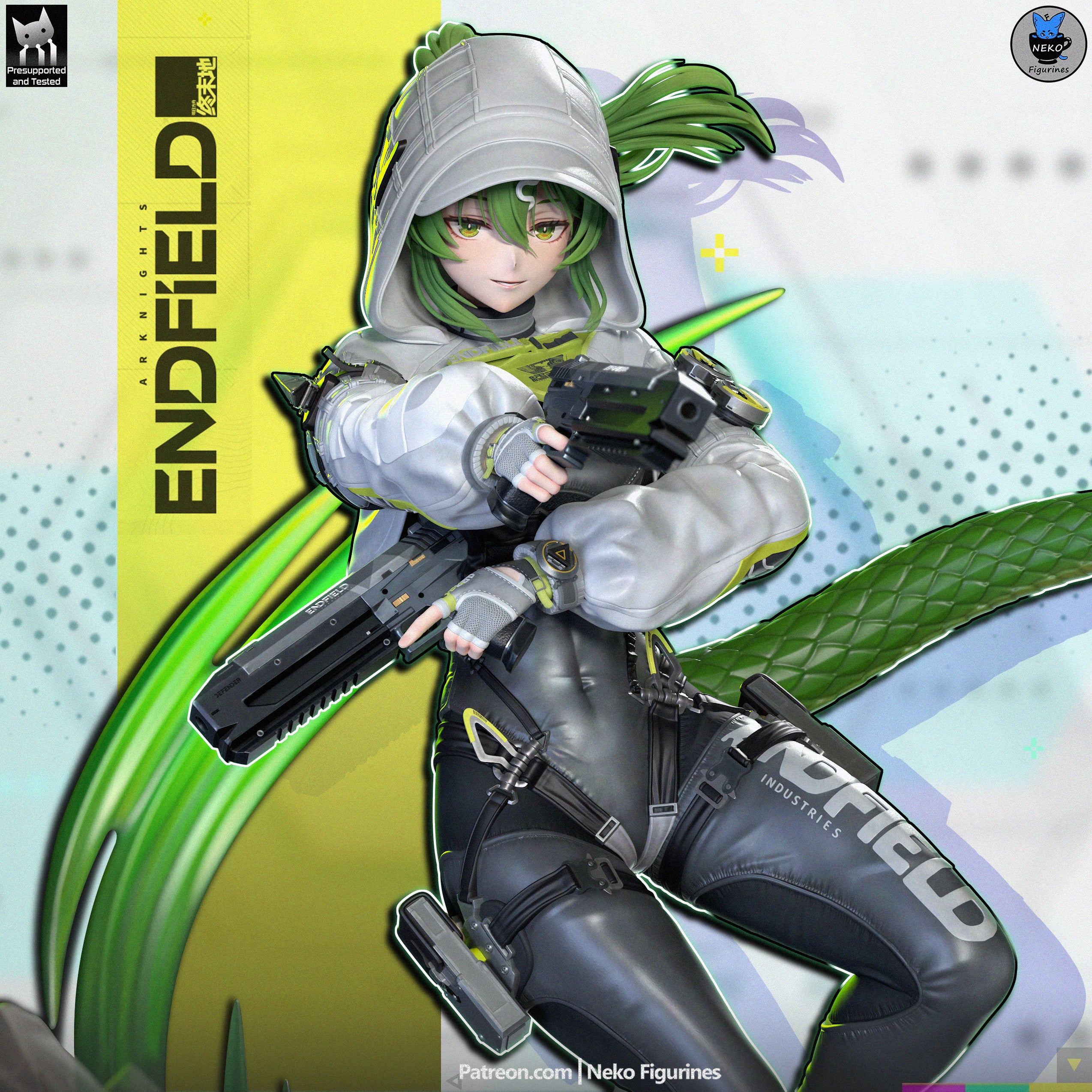 Emerald Viper Operative | 1/8 Unpainted Resin Kit Model