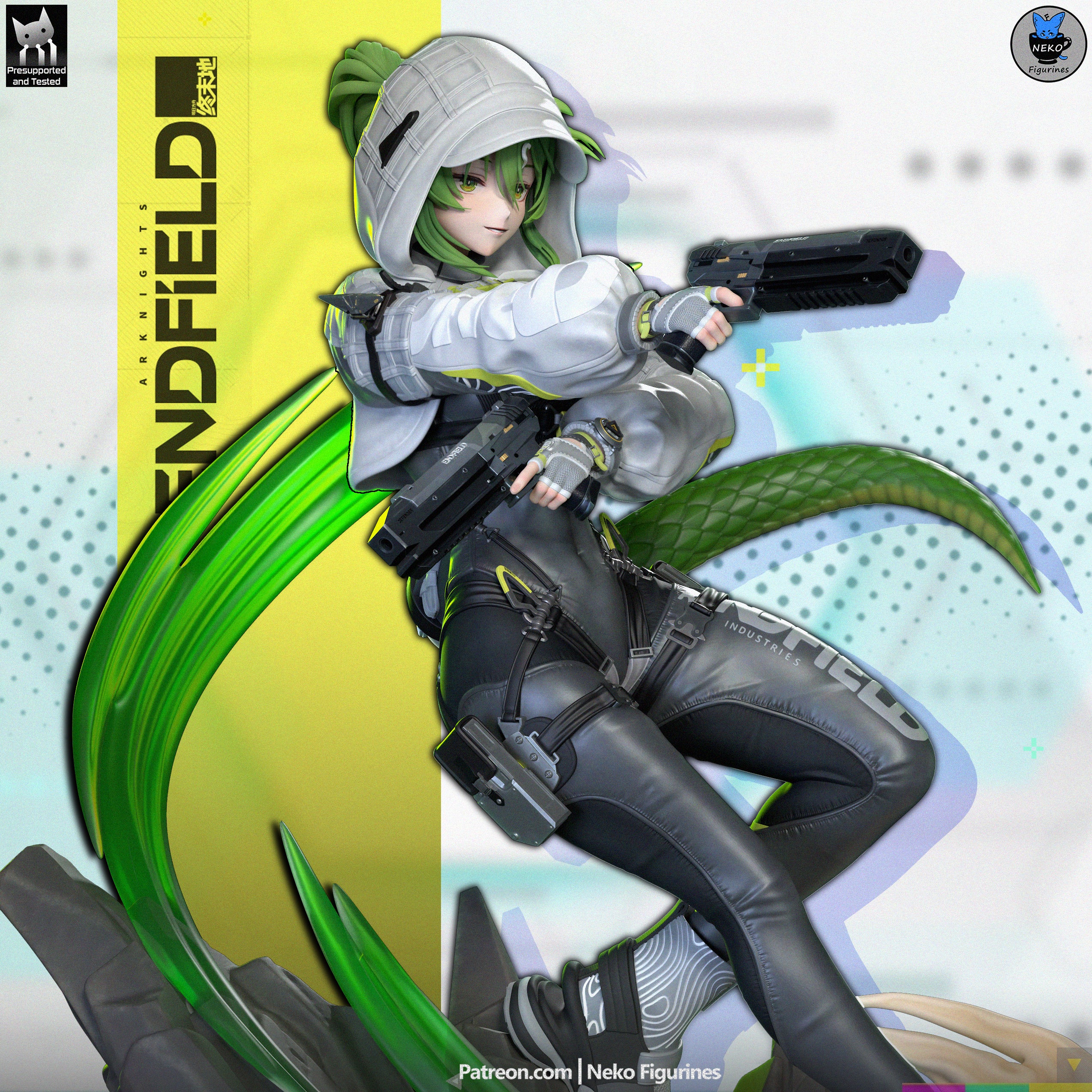 Emerald Viper Operative | 1/8 Unpainted Resin Kit Model