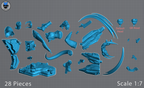 Emerald Viper Operative | 1/8 Unpainted Resin Kit Model