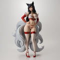 Crimson Nine-Tailed Fox Pinup | 120mm Unpainted Resin Kit Model Opening cinematic paragraph