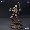 Ivory Hare Archeress | 1/8 Unpainted Resin Kit Model