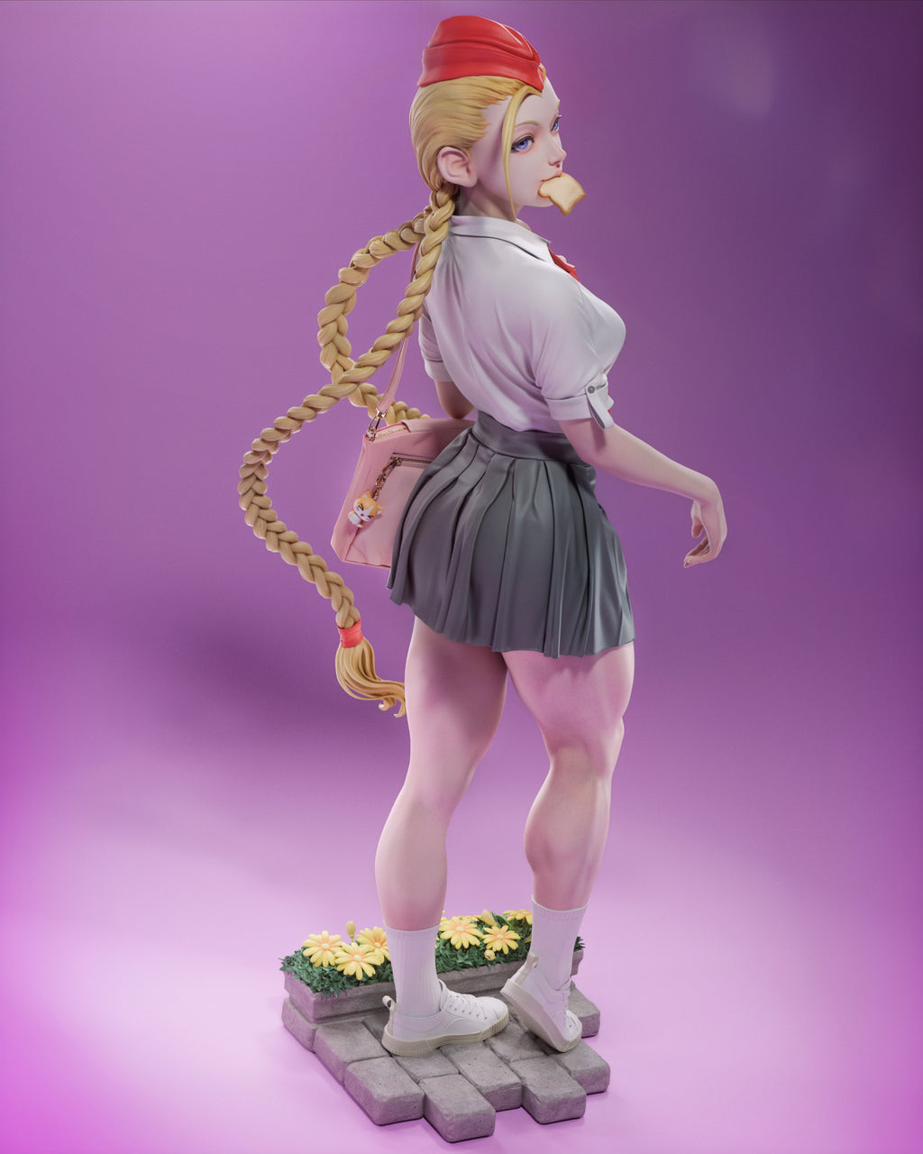 Braided Blossom Warden | 1/6 Unpainted Resin Kit Model