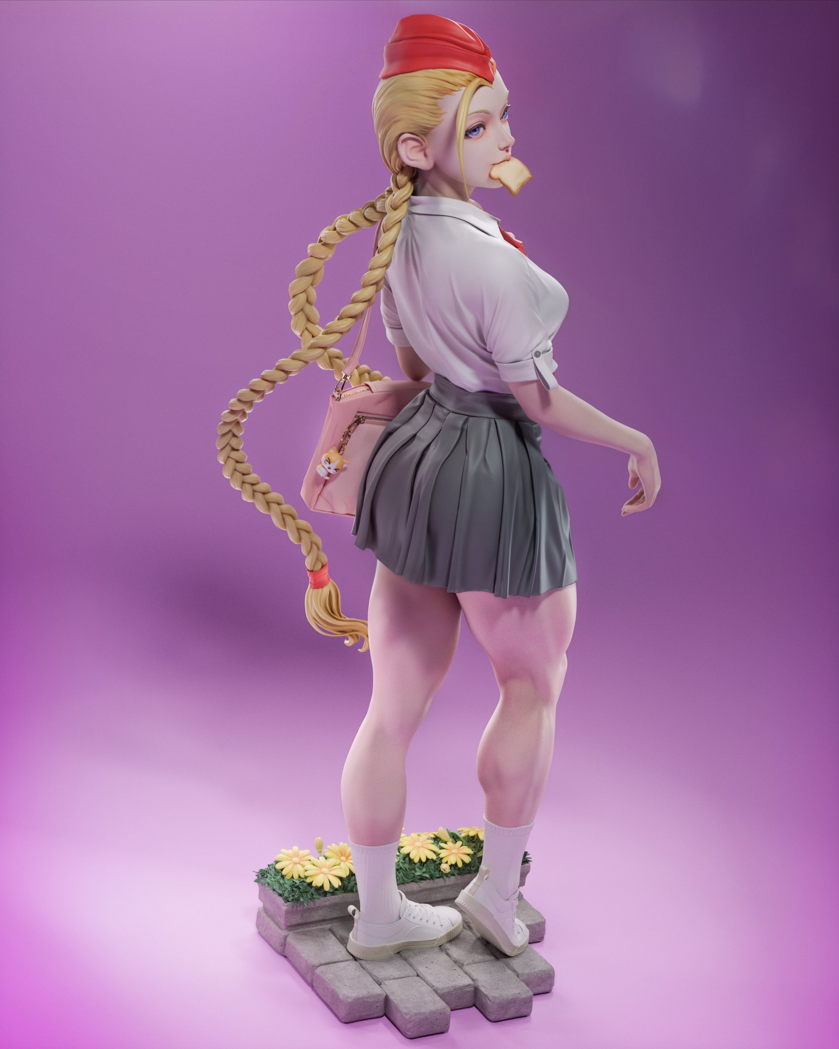 Braided Blossom Warden | 1/6 Unpainted Resin Kit Model