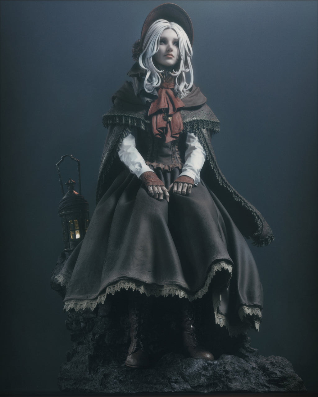 Veiled Lantern Sentinel | 1/6 Unpainted Resin Kit Model