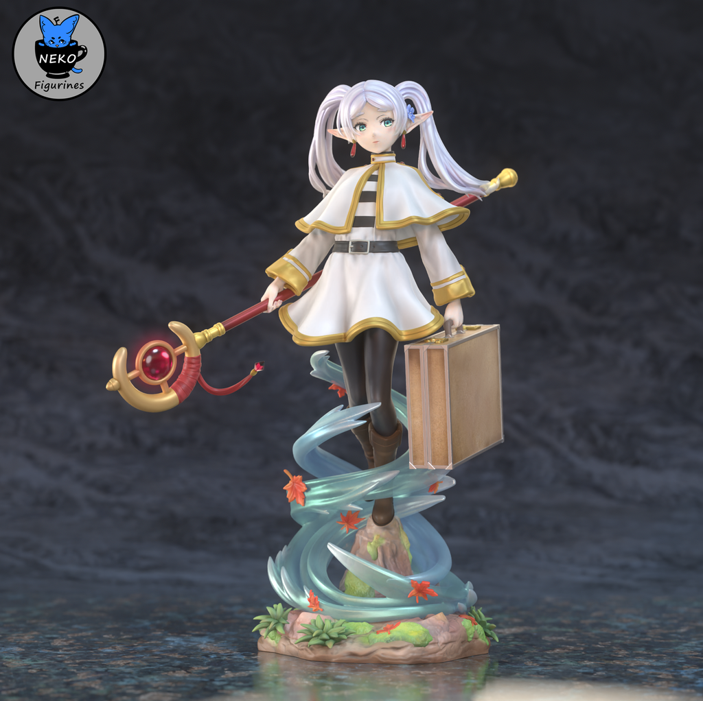 Arcane Wanderer Mage | 1/10 Unpainted Resin Kit Model