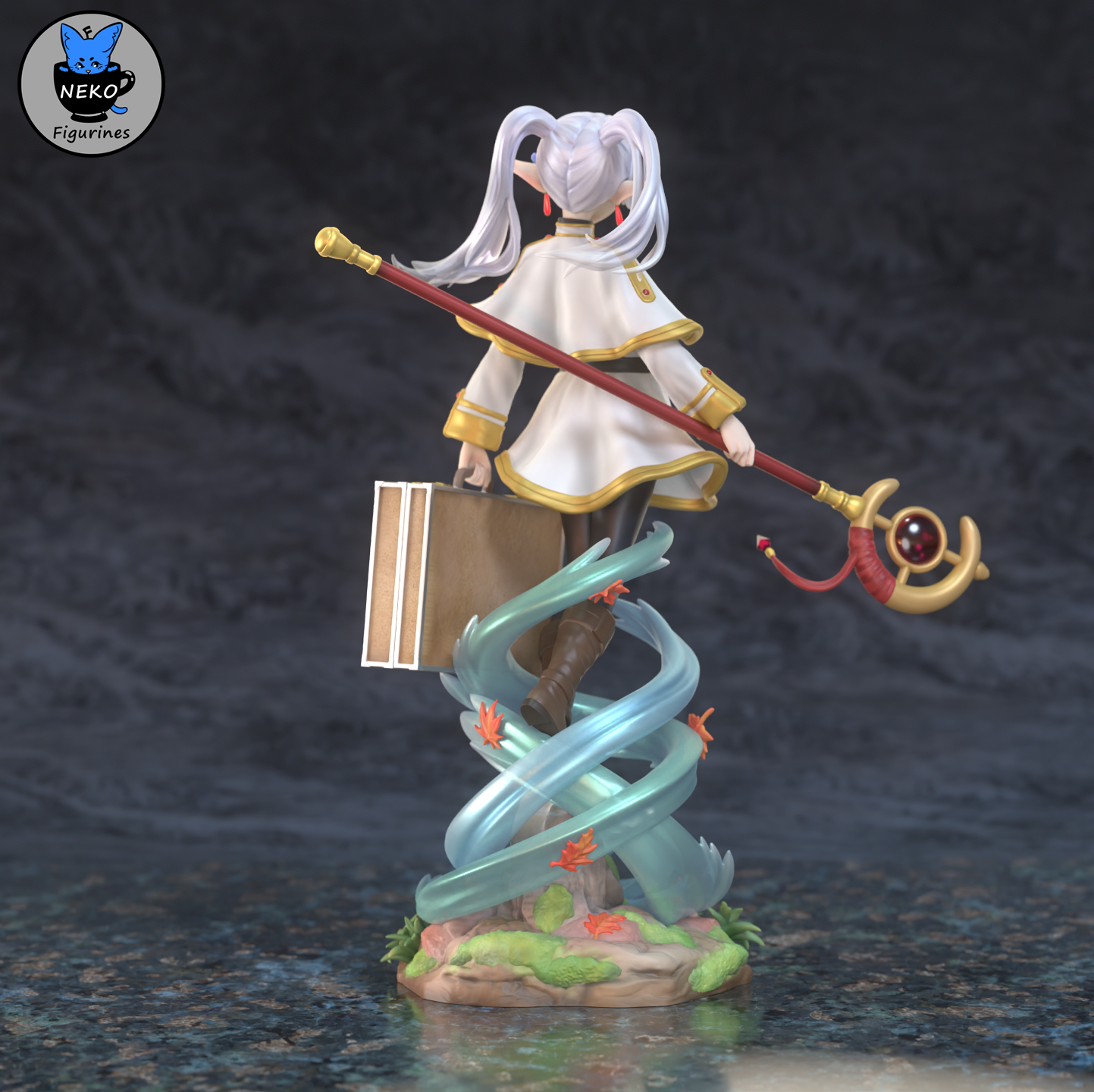 Arcane Wanderer Mage | 1/10 Unpainted Resin Kit Model
