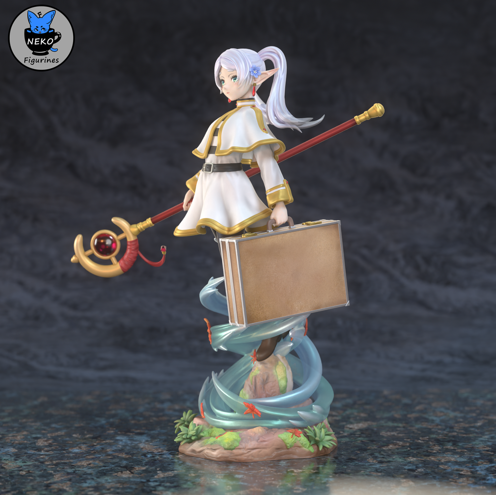Arcane Wanderer Mage | 1/10 Unpainted Resin Kit Model