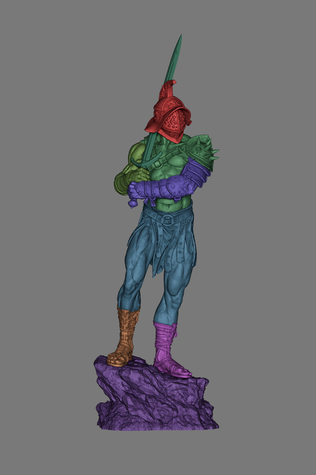 Ironfist Battle Warden | 1/6 Unpainted Resin Kit Model
