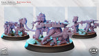 Cave Goblin Ballista Duo | 32mm Unpainted Resin Kit Model
