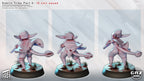 Feral Goblin Marauders | 32mm Unpainted Resin Kit Model