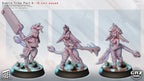 Feral Goblin Marauders | 32mm Unpainted Resin Kit Model