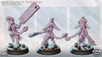 Feral Goblin Marauders | 32mm Unpainted Resin Kit Model