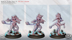 Feral Goblin Marauders | 32mm Unpainted Resin Kit Model