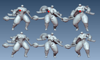 Feral Goblin Marauders | 32mm Unpainted Resin Kit Model